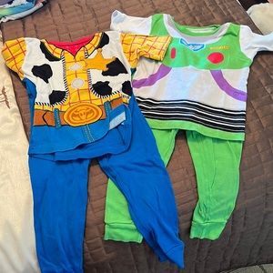 Toy Story Buzz and Woody pjs